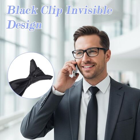 10 PCS Clip on Tie for Men 20 inch Solid Skinny Formal Neck Tie Pretied for Office School Wedding Business Uniforms in Saudi Arabia
