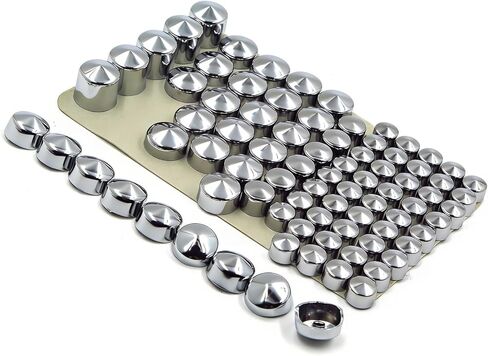 Silver Bolts Toppers Caps Compatible with Harley Road King Twin Cam Flh Model 1996-2006 in Saudi Arabia