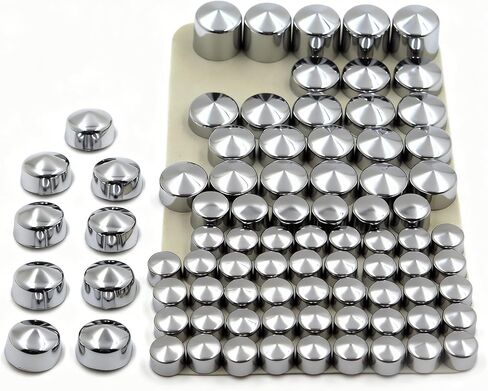 Silver Bolts Toppers Caps Compatible with Harley Road King Twin Cam Flh Model 1996-2006 in Saudi Arabia