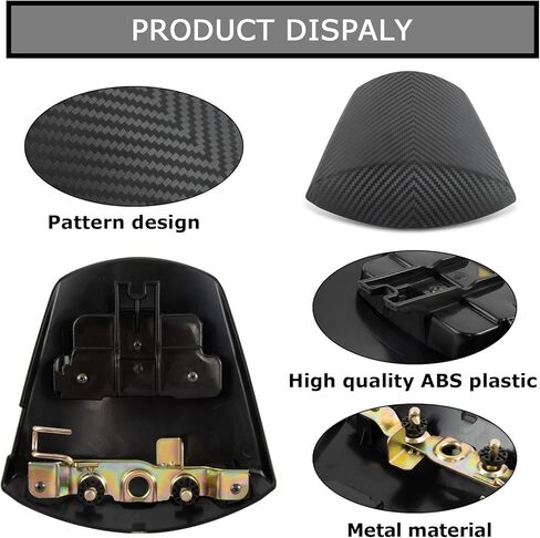 PSLER غطاء خلفي للراكب الخلفي للدراجة النارية غطاء خلفي منفرد سنام لـ GSXR600 750 K11 2011-2025 (كربون) in Kuwait