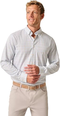 johnnie-O Everyday Performance Button Down Shirt - Paddock in Saudi Arabia