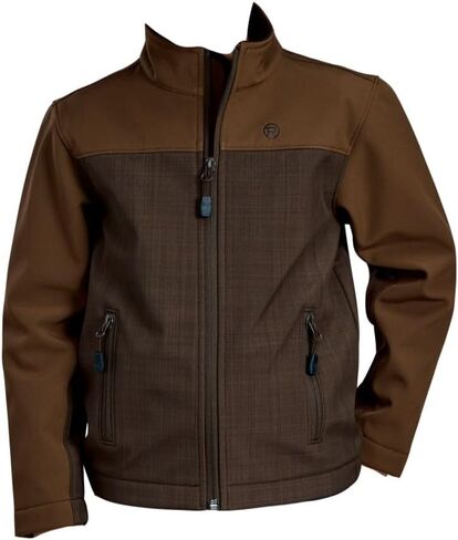 ROPER Western Jacket Boys Zip Soft Shell Brown 03-397-0780-6014 BR in Saudi Arabia