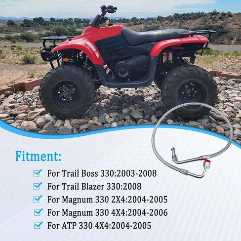 2204030 Engine Cooling System Oil Hose Kit Fits for Polaris Trail Boss Blazer 330 2003-2008, for Magnum 330 2004-2006, 2004-2005 ATP 330 4X4, 5412355 in Kuwait
