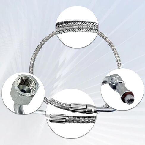 2204030 Engine Cooling System Oil Hose Kit Fits for Polaris Trail Boss Blazer 330 2003-2008, for Magnum 330 2004-2006, 2004-2005 ATP 330 4X4, 5412355 in Kuwait