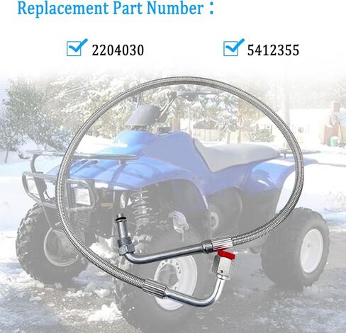 2204030 Engine Cooling System Oil Hose Kit Fits for Polaris Trail Boss Blazer 330 2003-2008, for Magnum 330 2004-2006, 2004-2005 ATP 330 4X4, 5412355 in Kuwait