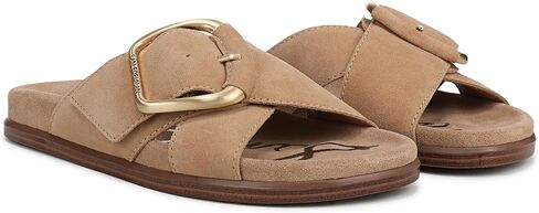 صندل دارلا سلايد النسائي من Sam Edelman باللون البني القبرصي 8 M in Kuwait