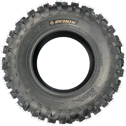 مجموعة Towallmark من 2 | إطارات 25x8-12 ATV/UTV 4 طبقات، إطارات شديدة التحمل لجميع التضاريس لركوب الطين والرمال والممرات، إطارات 25x8x12 للمركبات على الطرق الوعرة in Kuwait