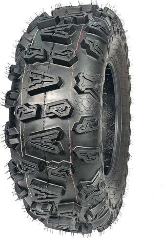 مجموعة Towallmark من 2 | إطارات 25x8-12 ATV/UTV 4 طبقات، إطارات شديدة التحمل لجميع التضاريس لركوب الطين والرمال والممرات، إطارات 25x8x12 للمركبات على الطرق الوعرة in Kuwait