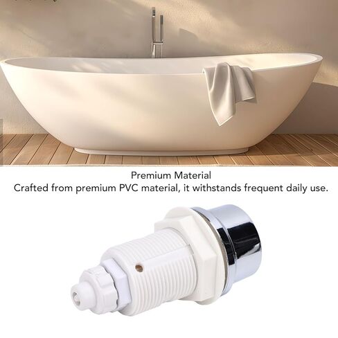 Hot Tub Air Switch Key, G1 Inch Round PVC Push Button Pressure Switch for Bathtub and Spa Equipment Replacement in Saudi Arabia