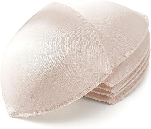Larrel 3 Pairs Bra Pads Inserts, Soft Sewed Bra Padding Insert Breathable Removable Breast Pads for Sports Bras Swimwear Swimsuit Dresses Bralettes in Saudi Arabia