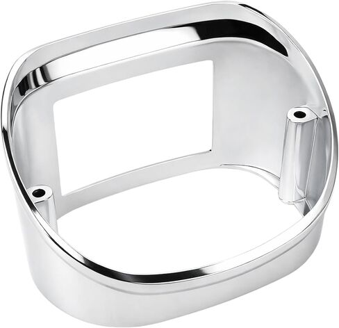 Chrome Tail Light Collar Cover Replacement For Harley Sportster Dyna Fat Boy 1999-2007, Headlight Trim Ring Bezel w Retaining Clip for FLHTC 2009-UP, for Softail 1996-2008, for 2003-2008 Touring model in Saudi Arabia