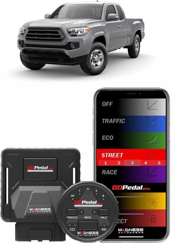 وحدة تحكم استجابة الخانق لسيارة Toyota Tacoma (2009-2024) - MADNESS Autoworks GOPedal Plus in Saudi Arabia