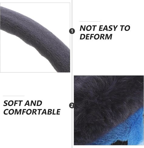 BESPORTBLE Blue Winter Earmuffs Thickened Warm Preservation Ear Warmers Outdoor Protective Ear Muffs for Boys Cold Weather in Saudi Arabia