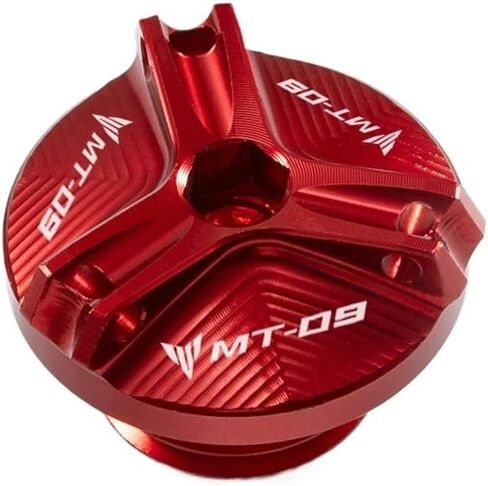 Brake Fluid Reservoir Cover for Yam&aha MT 09 MT-09 Mt09 Sp 2021-2023 Motorcycle Accessories CNC Front and Rear Brake Fluid Cap Protection and Oil Filler Cap in Saudi Arabia