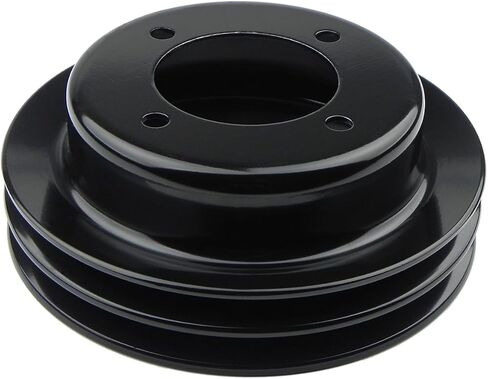 Inline Tube Compatible with 1968-77 Oldsmobile Cutlass 442, 88, 98 Crank Shaft Pulley 2 Groove. All non A/C Cars. in Saudi Arabia