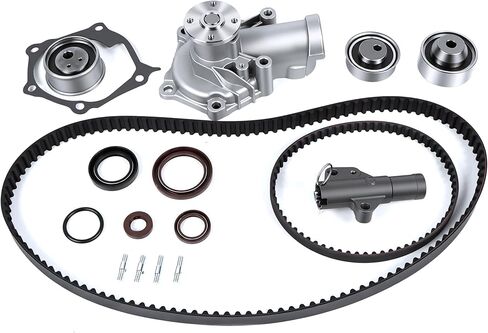 3.4L Engine Timing Belt Kit - with Water Pump Fits for 4RUNNER TACOMA TUNDRA 3.4L V6 Engine Timing Belt Water Pump Kit, 1-Year Warranty in Kuwait
