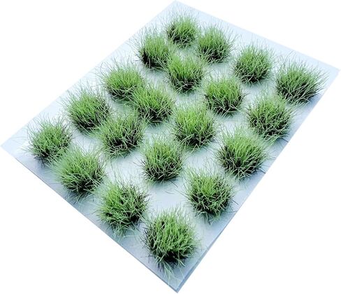 Artificial Model Grass Tufts Terrain Model Kit Artificial Grass Strip for Terrain, Light Brown in Saudi Arabia