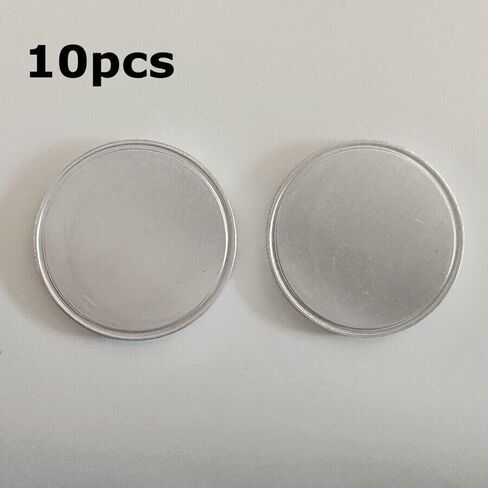 10pcs Blank Aluminum Challenge Coin 40mm - Laser Engravable in Saudi Arabia