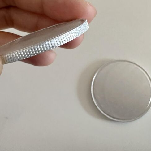 10pcs Blank Aluminum Challenge Coin 40mm - Laser Engravable in Saudi Arabia