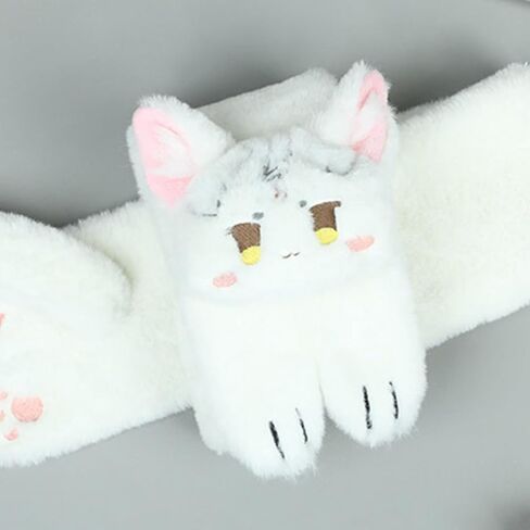Furry Scarf Animation Props Neck Wear Women Anime Neckerchief Cute Accessories Warm Costume Neckwear Plush in Saudi Arabia