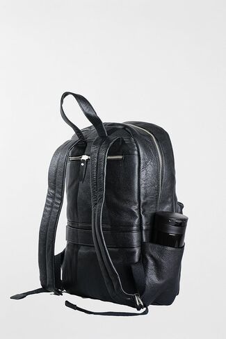 Genuine Leather Backpack for Men & Women – Laptop Bag with Multiple Compartments, Travel & College Backpack, Stylish Office Work Rucksack Fits 15.6 Inch Laptop in Kuwait