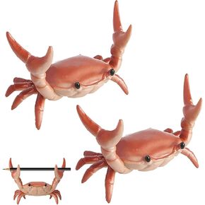 Desk Crab Pen Holder,Creative Crab Pen Holder,Weightlifting Crabs Penholder Bracket Storage,New Cute Crab-Shaped Pen Holders,Funny Desk Decor for Office Desks,Shop Windows (4PCS-A) in Kuwait