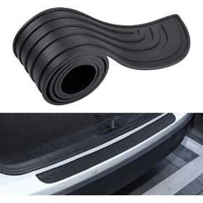 Rear Bumper Protector for 2021-2025 Kia K5, Trunk Door Entry Guard Textured Molding Strip Automotive Exterior Trim Accessories,104cm*9cm in Kuwait