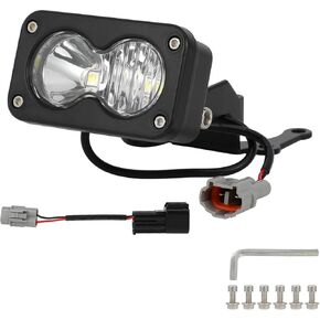 طقم المصابيح الأمامية CHANGCHENG - شريط إضاءة LED مع مفتاح لـ Talaria - مصباح أمامي LED من الألومنيوم 6000-6500K مع مفتاح لـ Talaria MX3/MX4/MX5 / Eride E Ride Pro S SS/Tuttio - ضوء أبيض in Kuwait