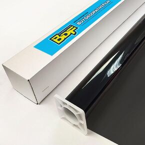 BDF CNX50 Automotive Film for Professional Tinters Nano Ceramic with 91 IR Rejection Black (Light) - 30in X 50ft in Saudi Arabia