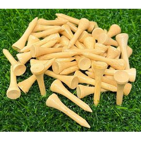 NorthPointe 1 ½" Plastic Golf Tees – Short Tees for Irons, Par Threes, Hybrids, and Driving Range - Pack of 50 or 100 Bulk in High Visibility White Durable Plastic in Kuwait
