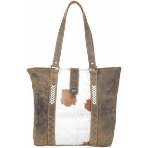 Myra Bag Classic Canvas, Rug, Leather & Hairon Crossbody Bag S-1932 in Kuwait