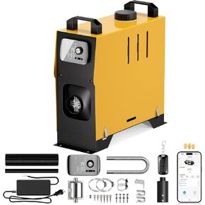 HLDIRECT 8KW Diesel Heater, Portable Diesel Air Heater, All in One Fast Heating with LCD Control, Automatic Altitude Adjustment, for Vehicles and Outdoors in Saudi Arabia