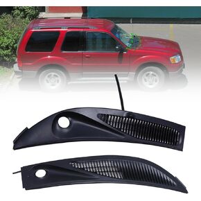 Priprilod ممسحة الزجاج الأمامي لوحة القلنسوة تناسب Ford Explorer 1995-2005 تناسب Mercury Mountaineer 1997-2001 يسار + الجانب الأيمن غطاء النافذة الأمامية لوحة إدخال #F57Z-78022A68-A F57Z-78022A69-A in Kuwait