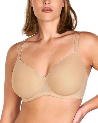 HSIA Minimizer Bra for Women - Air Mesh T-Shirt Full Coverage Seamless Bra Plus Size Underwire Padded Bra for Large Bust in Saudi Arabia
