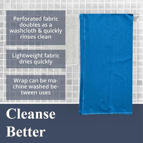 Dignity Bath & Spa Bathing Cover Up for Elderly, Senior or Disabled Women | Provides Privacy & Helps Caregivers with Bathing | Secure & Adjustable | Lightweight, Quick Drying, & Non Slip (Women's S/M) in Saudi Arabia
