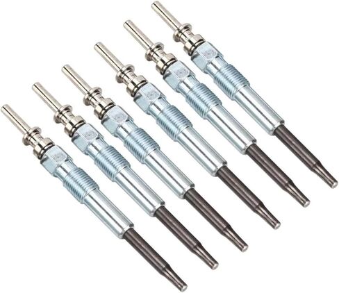 diesel heater glow plug 12237786869 Compatible With E46 E90 E91 E92 E93 3 Series 2002-2013 Diesel Heater Glow Plug 0250402002 Replacement Preheating(6pcs) in Saudi Arabia