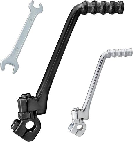 Kick Starter Lever 13mm Aftermarket Accessory Fit for 50cc 70cc 90cc 110cc 125cc Engine Pit Dirt Bike Motorcycle Lifan YX SSR XR50 CRF50 Thumpstar Atomik Chinese Pit Dirt Bike. (Black) in Saudi Arabia