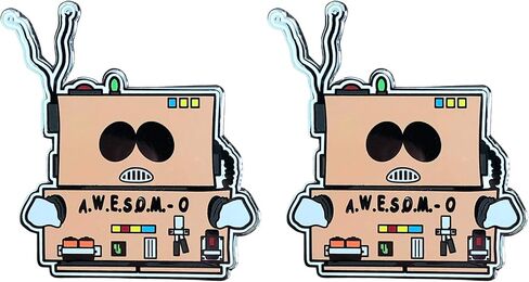 Awesom-O - South Park Collectible Enamel Pin in Kuwait