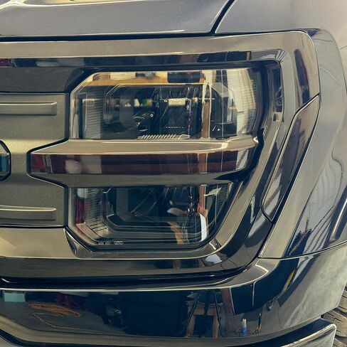 مصباح أمامي Crux Motorsports بلون غامق دخاني 20% متوافق مع Ford F150 2024 + in Saudi Arabia