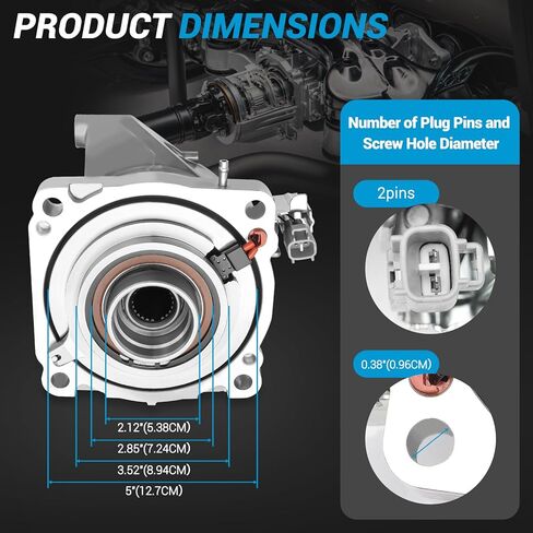 41303-28013 Rear Differential Coupling Compatible with Toyota 2011-2013 Sienna 2.7L l4 Gas AWD Only/2011-2018 Sienna 3.5L V6 Gas AWD Only Rear Viscous Coupler 41303-28011 41303-28012 in Saudi Arabia