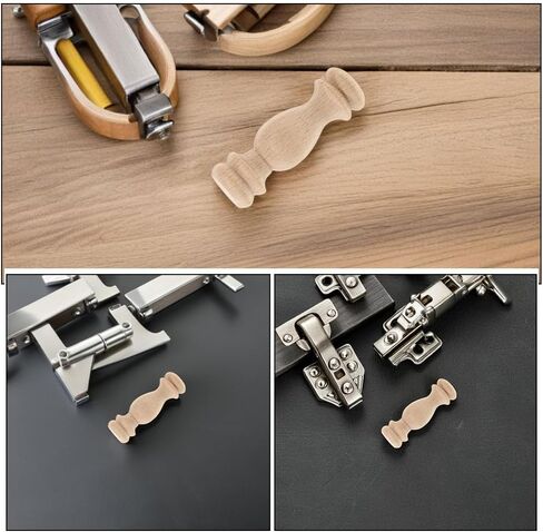 12pcs Decorative Wooden Finials, 2. 36 Inch Unfinished Wooden Furniture Finial for Bed Post Curtain Rods, Flagpole Topper, DIY Crafts in Saudi Arabia