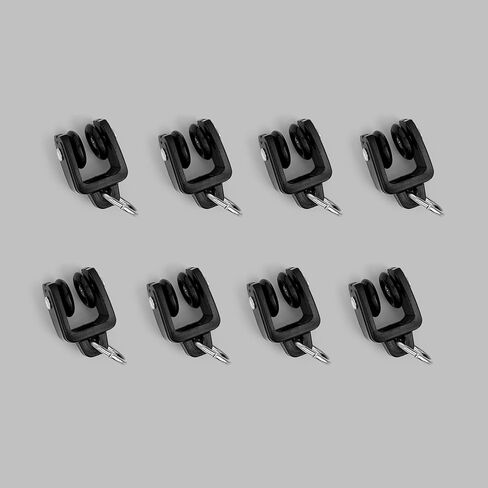 Aluminum flexible curtain track dedicated end cap White 4 PCS in Saudi Arabia