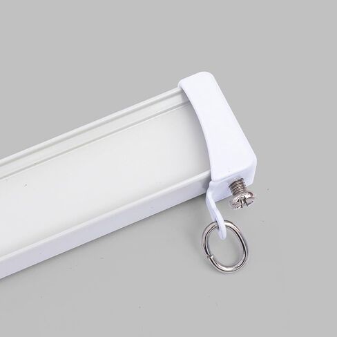 Aluminum flexible curtain track dedicated end cap White 4 PCS in Saudi Arabia
