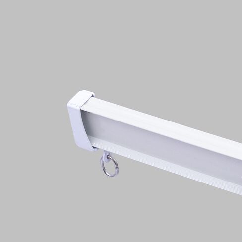 Aluminum flexible curtain track dedicated end cap White 4 PCS in Saudi Arabia