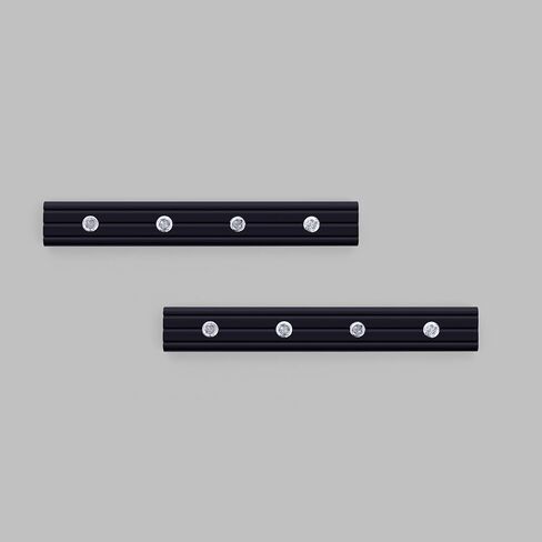 Aluminum flexible curtain track dedicated end cap White 4 PCS in Saudi Arabia