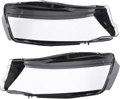 Headlight Cover Lens Shell Pair for A5 2008-2012 1.8L 2.0L Left and Right in Saudi Arabia