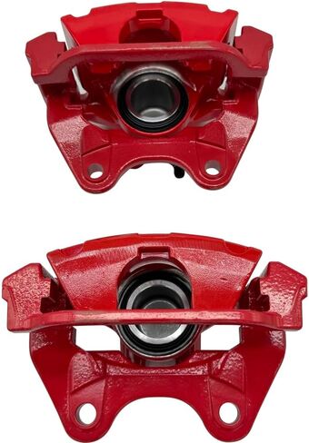 Pair Rear Disc Brake Caliper Assembly with Bracket fit for Chevy, GMC, Cadillac Tahoe/Yukon/Suburban/Escalade/Silverado 1500 Both Driver Passenger Side 18B5030 18B5031 S5030 S5031 in Kuwait