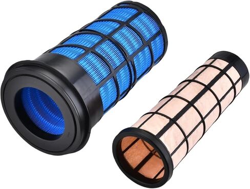 AT332908 AT332909 Air Filter Compatible with Backhoe 310J 315SL 325K Skid-Steer 326D 328D Replaces P611189 P611190 in Kuwait