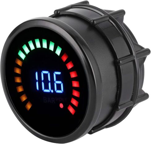 Turbo Boost Gauge for Turbocharged Vehicles | ABS 2In Boost Pressure Gauge Kit with Accessories | Boost Pressure Monitoring for 12V Turbo Systems in Saudi Arabia
