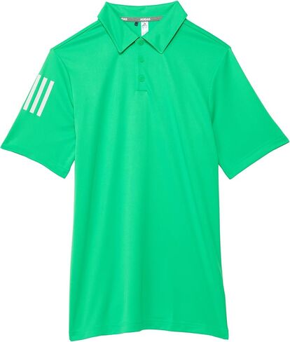 قميص بولو 3-Stripes للأولاد من adidas Golf Kids (الأطفال الصغار/الأطفال الكبار) in Kuwait